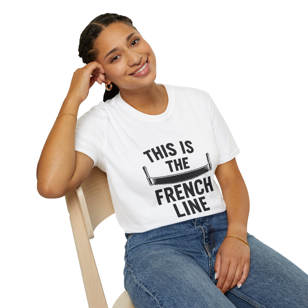 "THIS IS THE FRENCH LINE" T-SHIRT