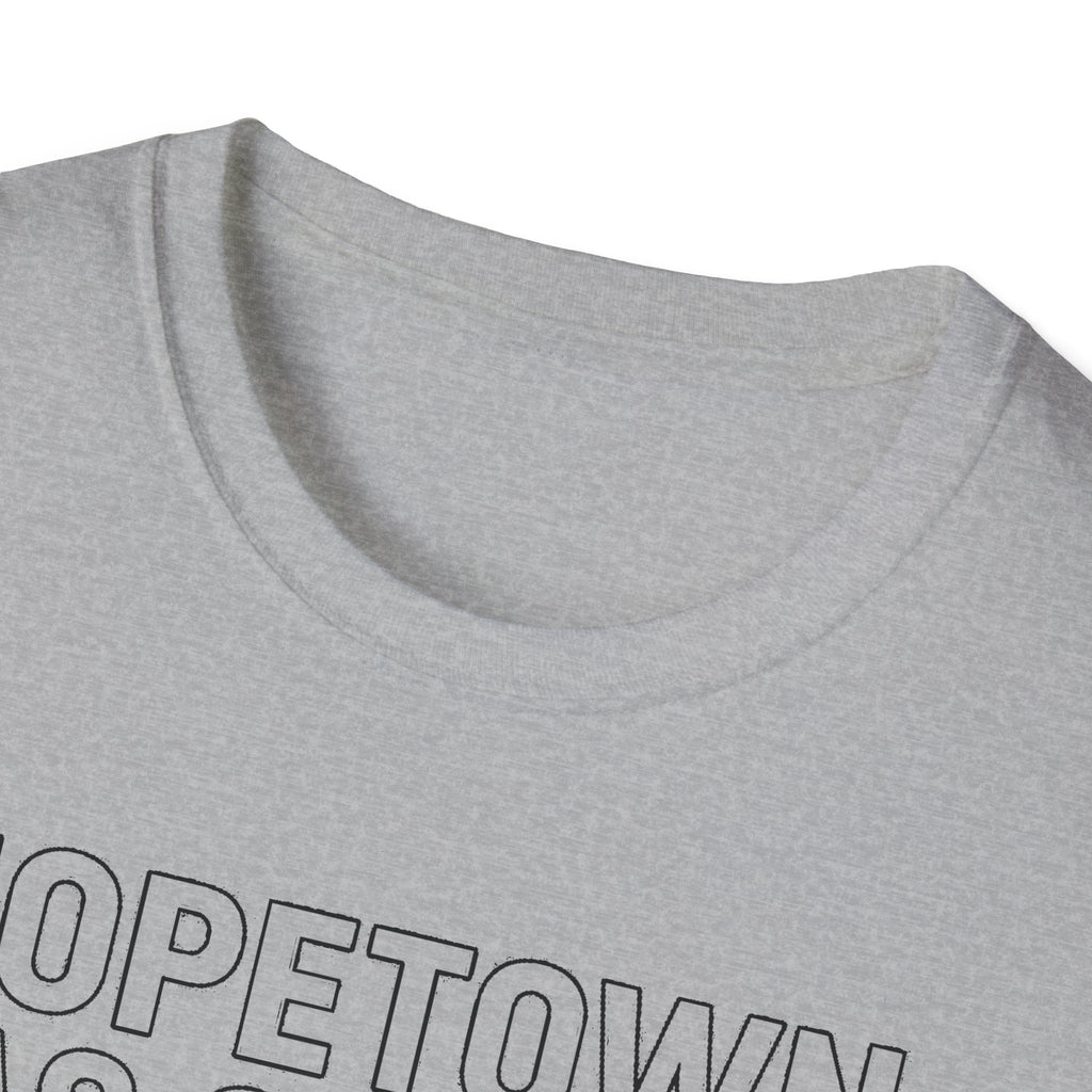 "HOPETOWN GAS STATION MYTHS ARE REAL COMING SOON" T-SHIRT