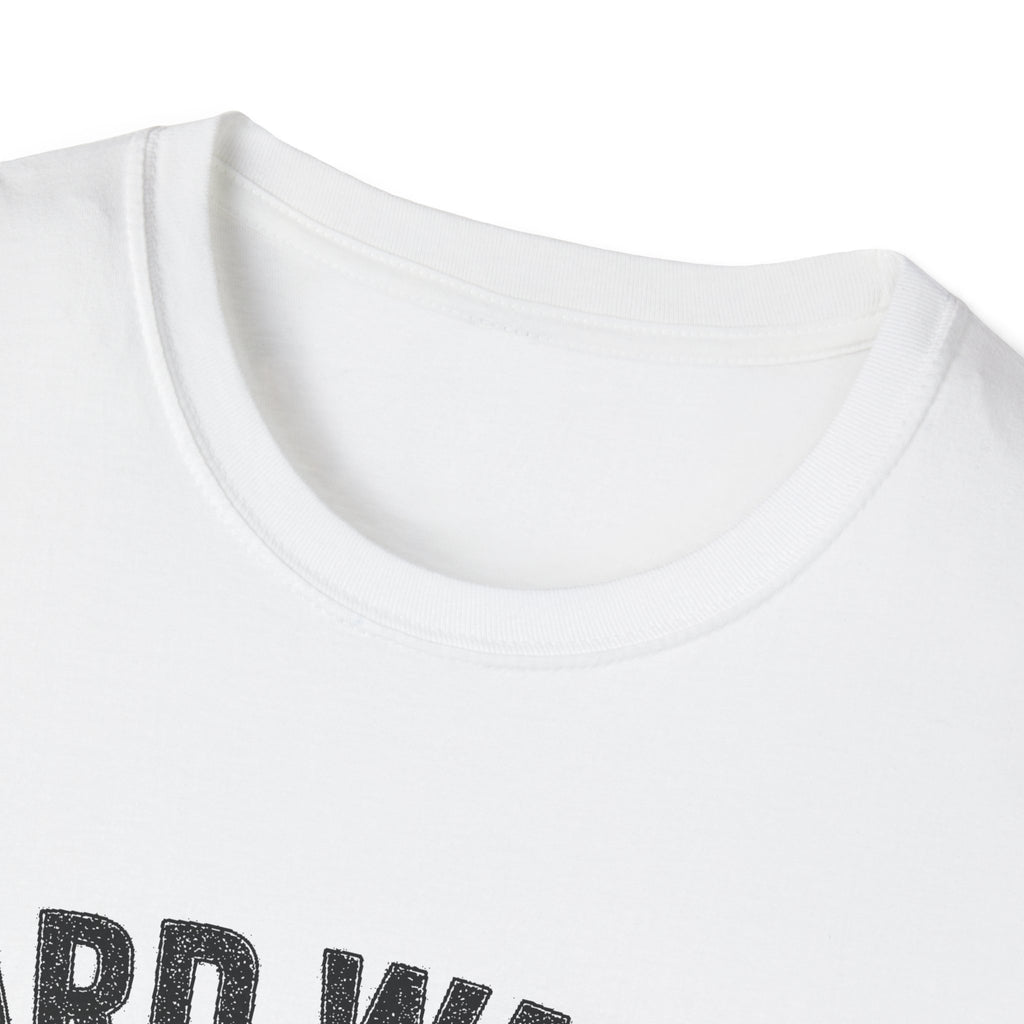 "HARD WATER HARDER PEOPLE LANARK" T-SHIRT