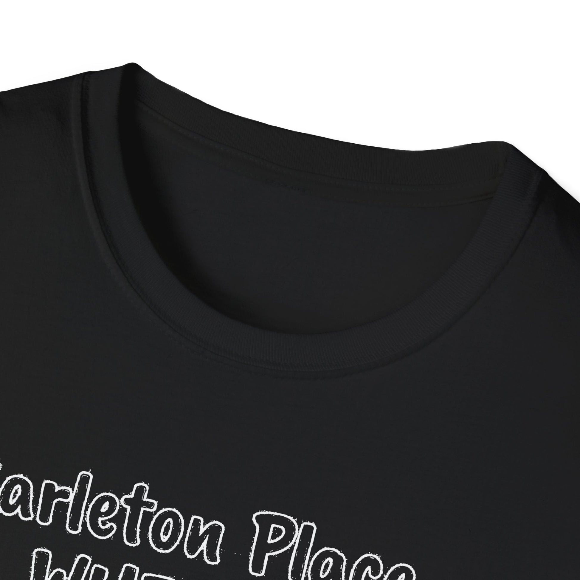 "CARLETON PLACE WHERE A BACKYARD FIRE IS A NIGHT OUT CARLETON PLACE" T-SHIRT