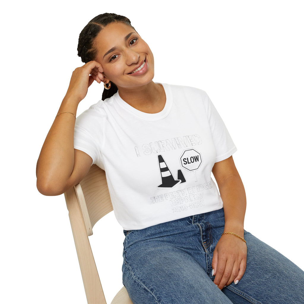 "I SURVIVED THE PERTH BRIDGE REPAIRS 2019-2037" T-SHIRT