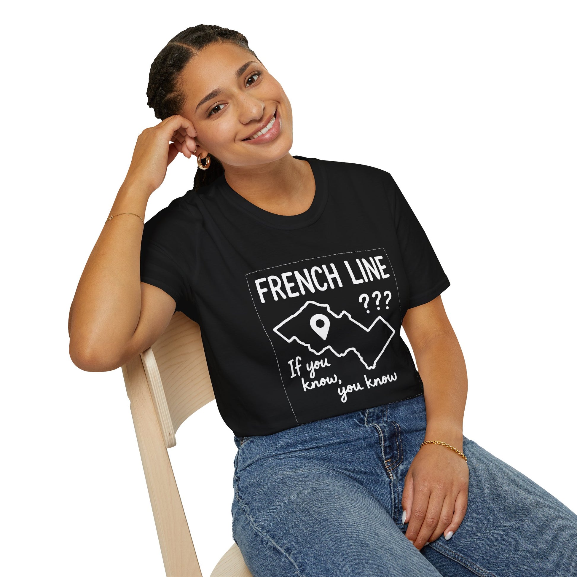 "FRENCH LINE "IF YOU KNOW, YOU KNOW" T-SHIRT"