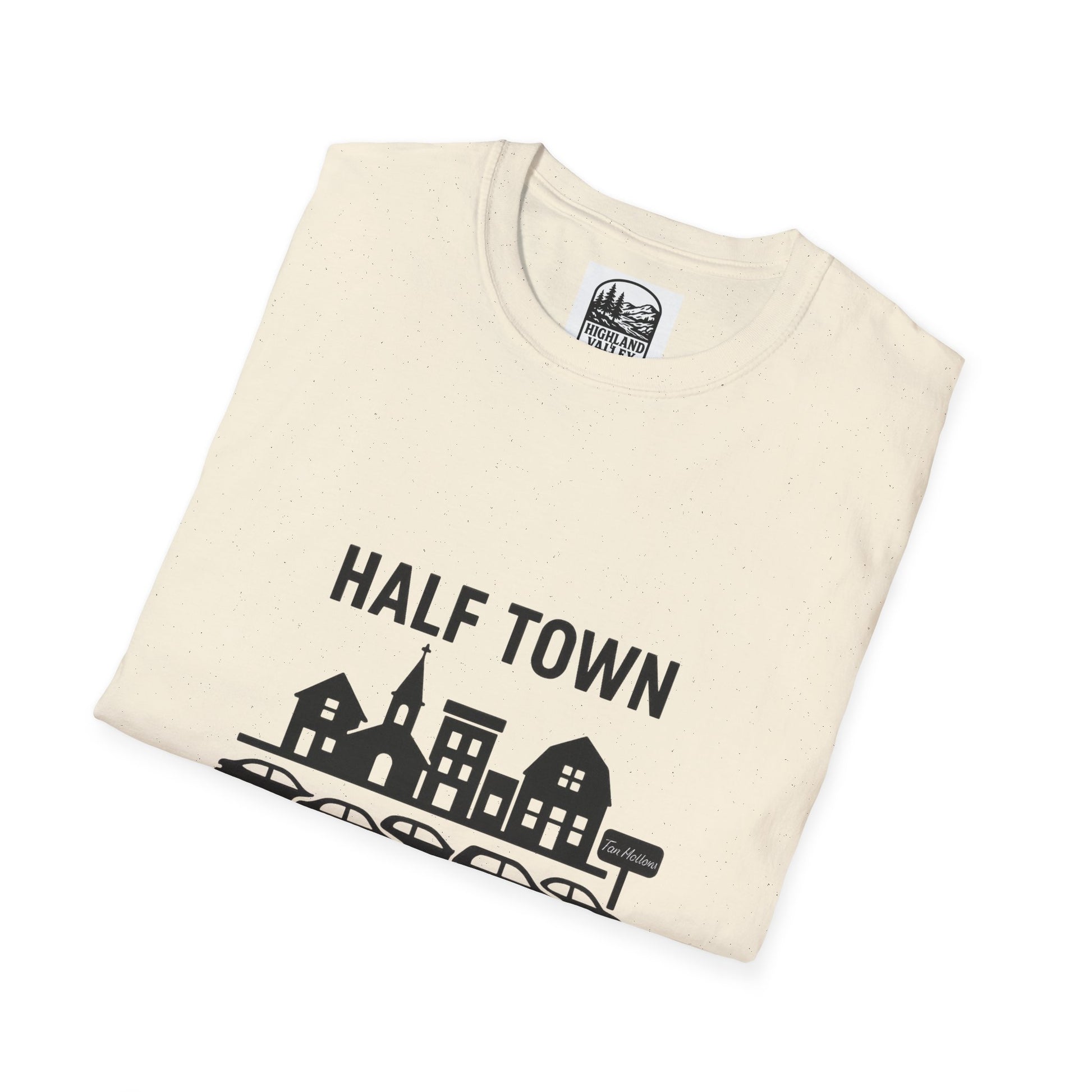 HALF TOWN, HALF TIMMIES LINE UNISEX T-SHIRT