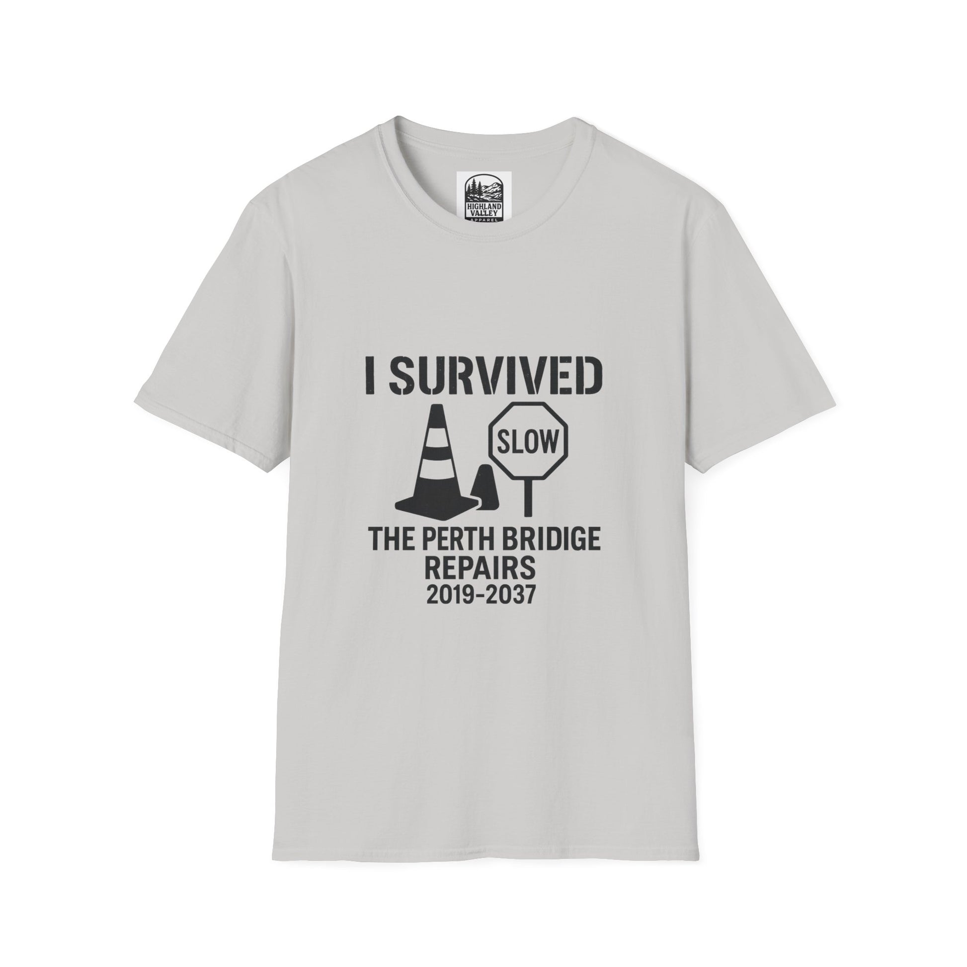 I SURVIVED THE PERTH BRIDGE REPAIR UNISEX T-SHIRT