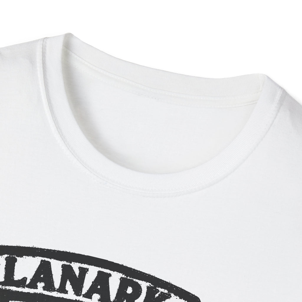 "LANARK 'HEADIN" TO THE VILLAGE" T-SHIRT
