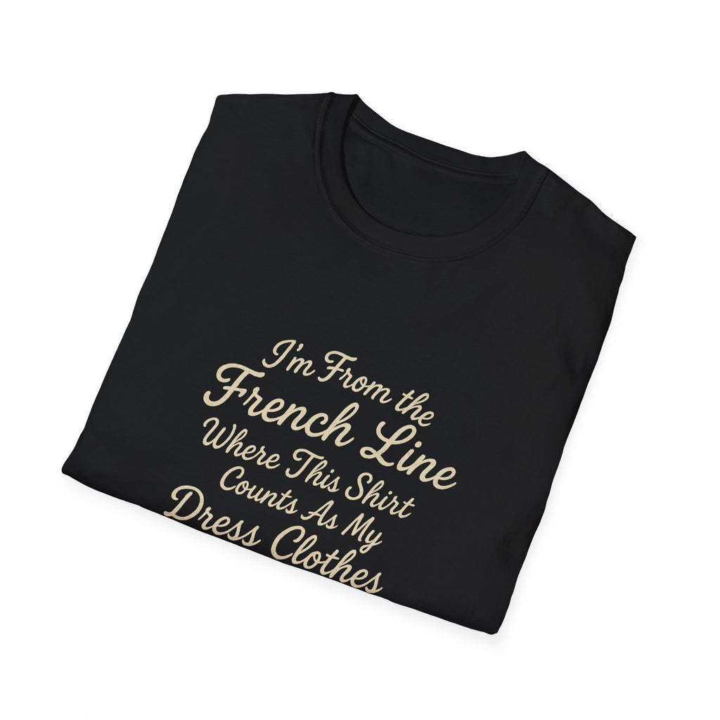 FRENCH LINE DRESS CLOTHES UNISEX T-SHIRT