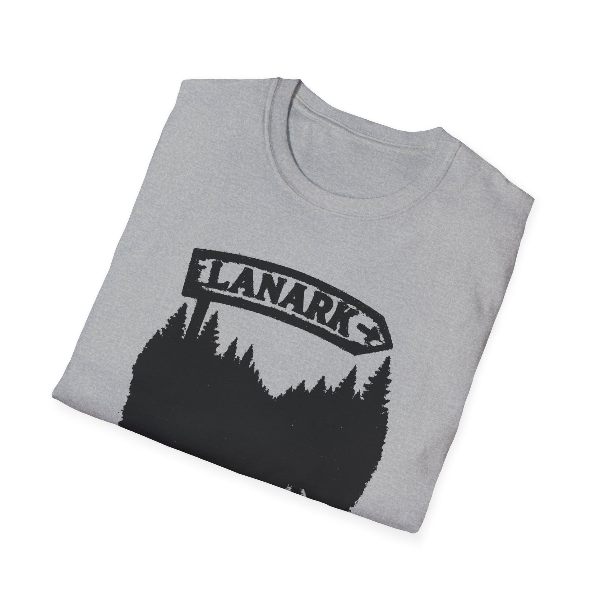 "LANARK 'HEADIN" TO THE VILLAGE" T-SHIRT