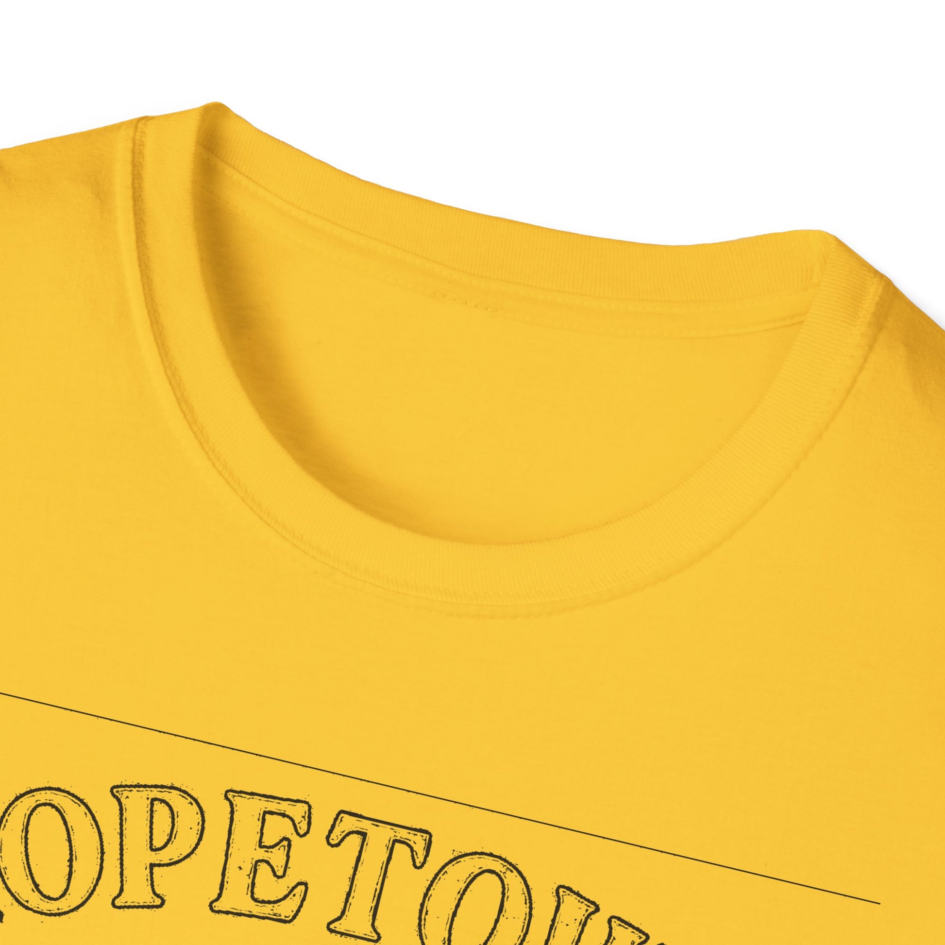 "HOPETOWN 3 LAST NAMES AND 100 OPINIONS" T-SHIRT