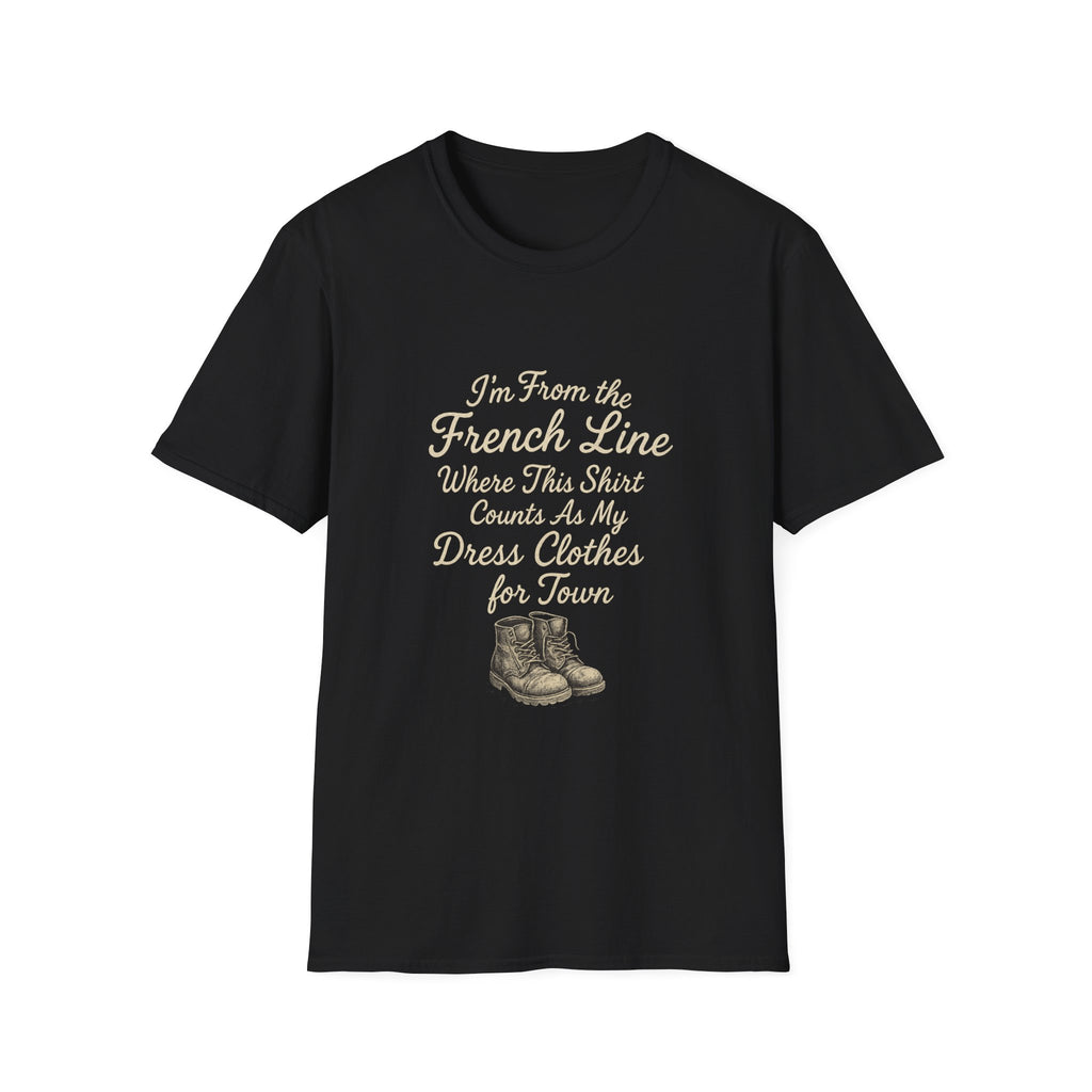 FRENCH LINE DRESS CLOTHES UNISEX T-SHIRT
