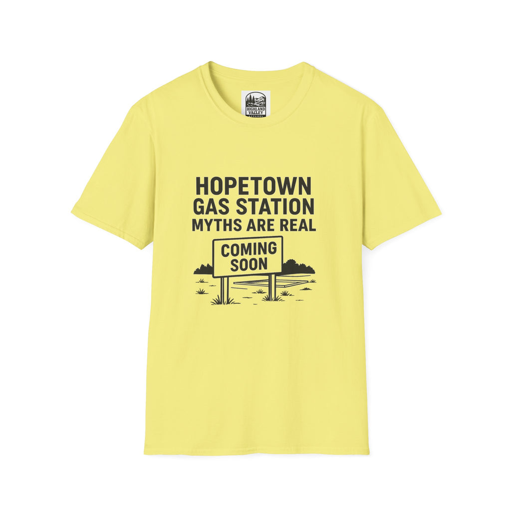 HOPETOWN GAS STATION UNISEX T-SHIRT