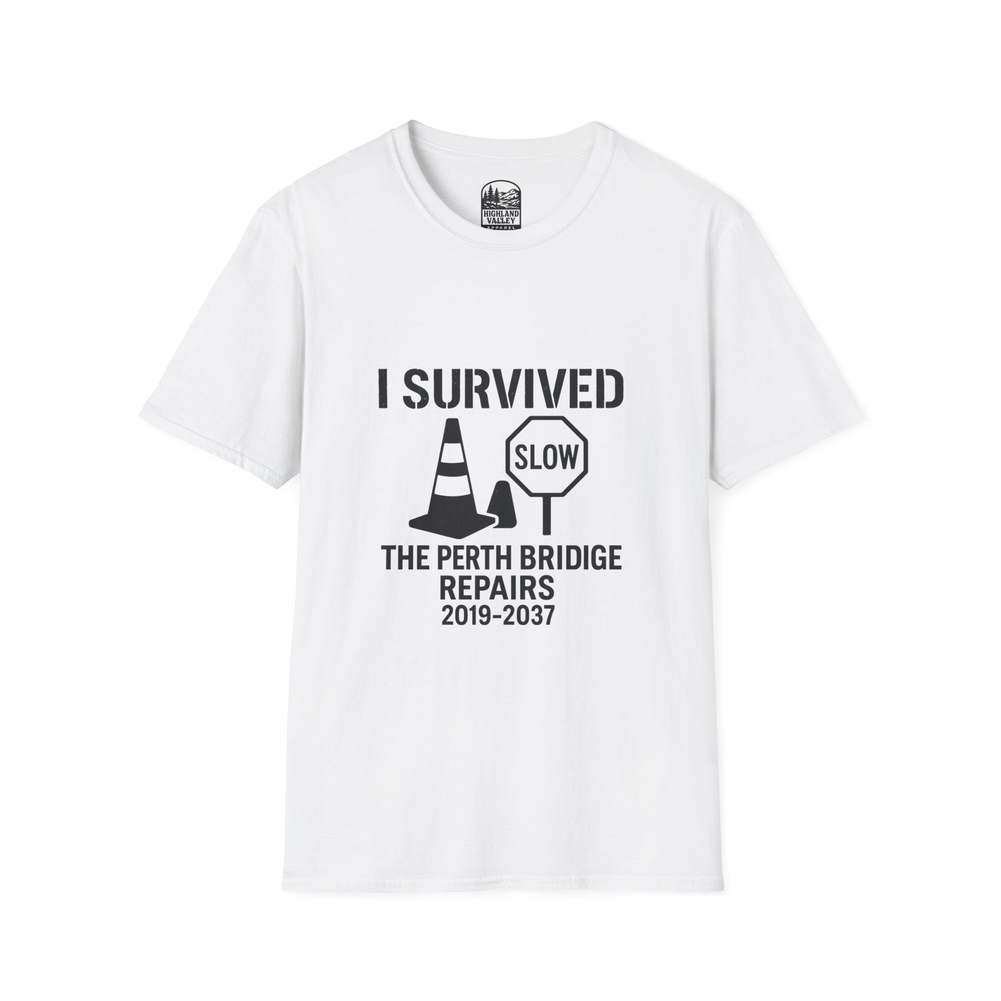 I SURVIVED THE PERTH BRIDGE REPAIR UNISEX T-SHIRT