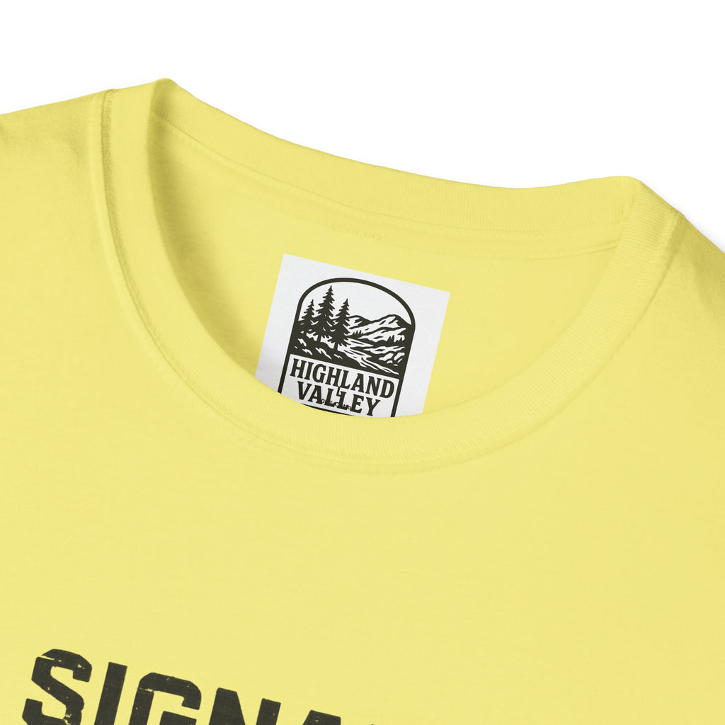 WHAT SIGNAL? IN THE FRENCH LINE UNISEX T-SHIRT