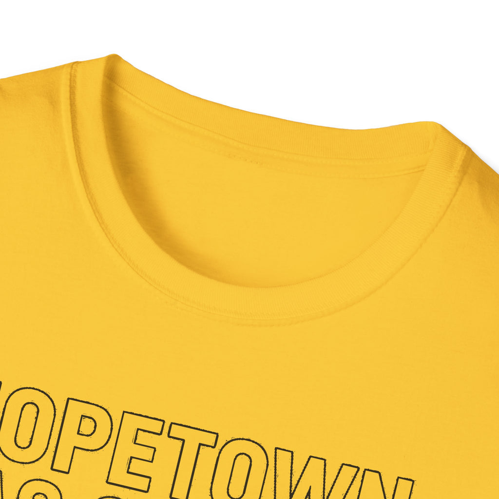 "HOPETOWN GAS STATION MYTHS ARE REAL COMING SOON" T-SHIRT