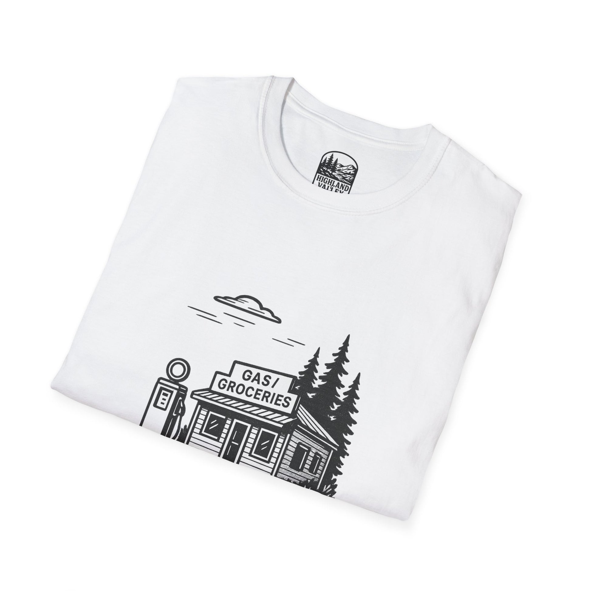 HOPETOWN GAS STATION UNISEX T-SHIRT