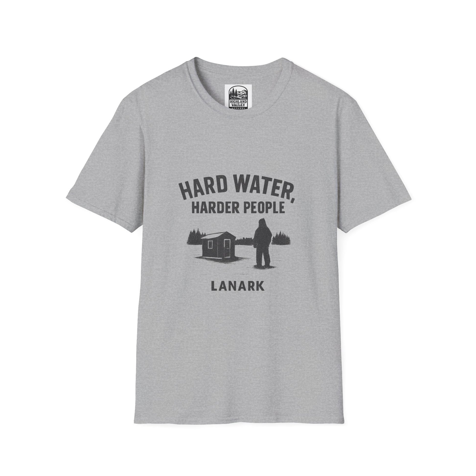 HARD WATER, HARDER PEOPLE UNISEX T-SHIRT