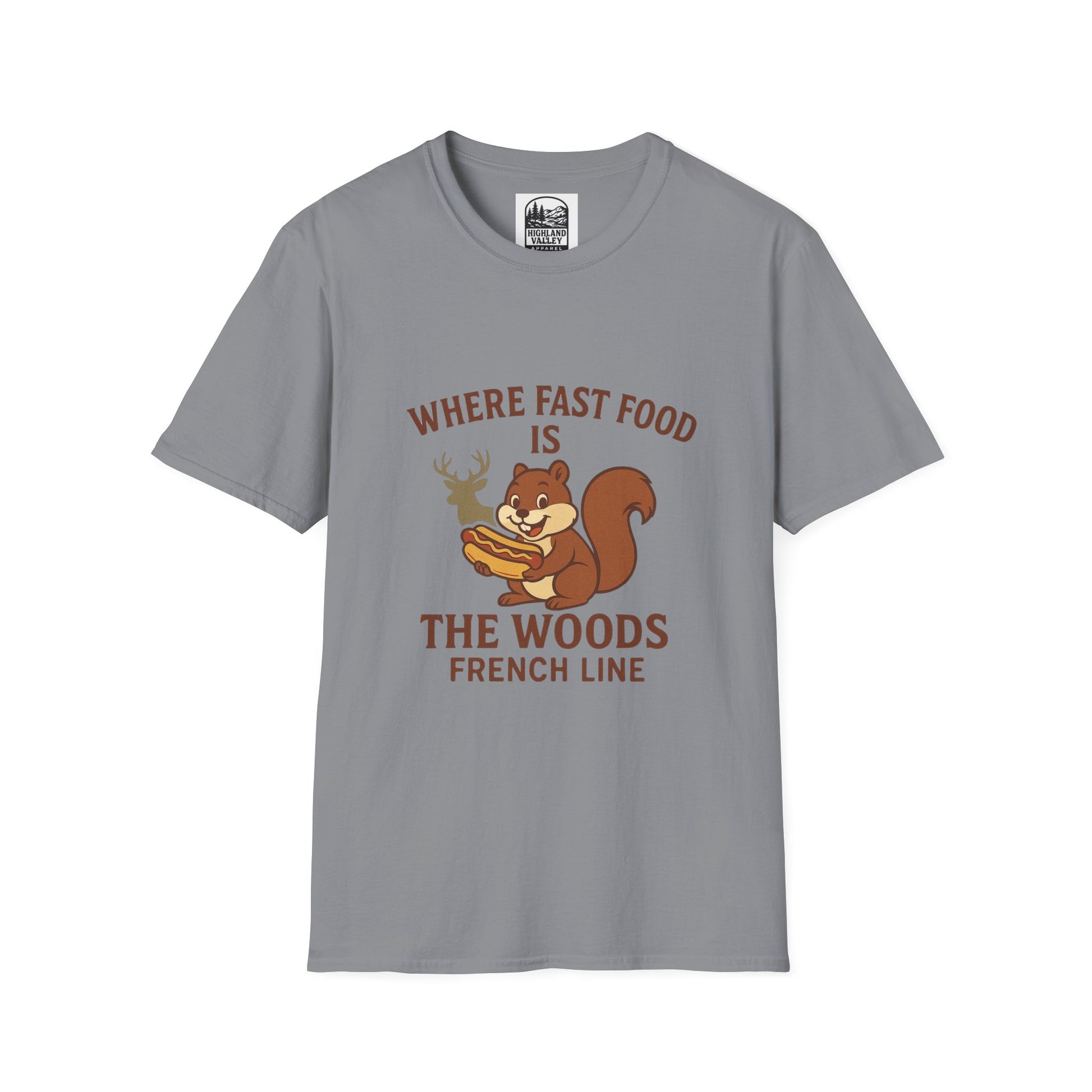 FRENCH LINE FAST FOOD UNISEX T-SHIRT