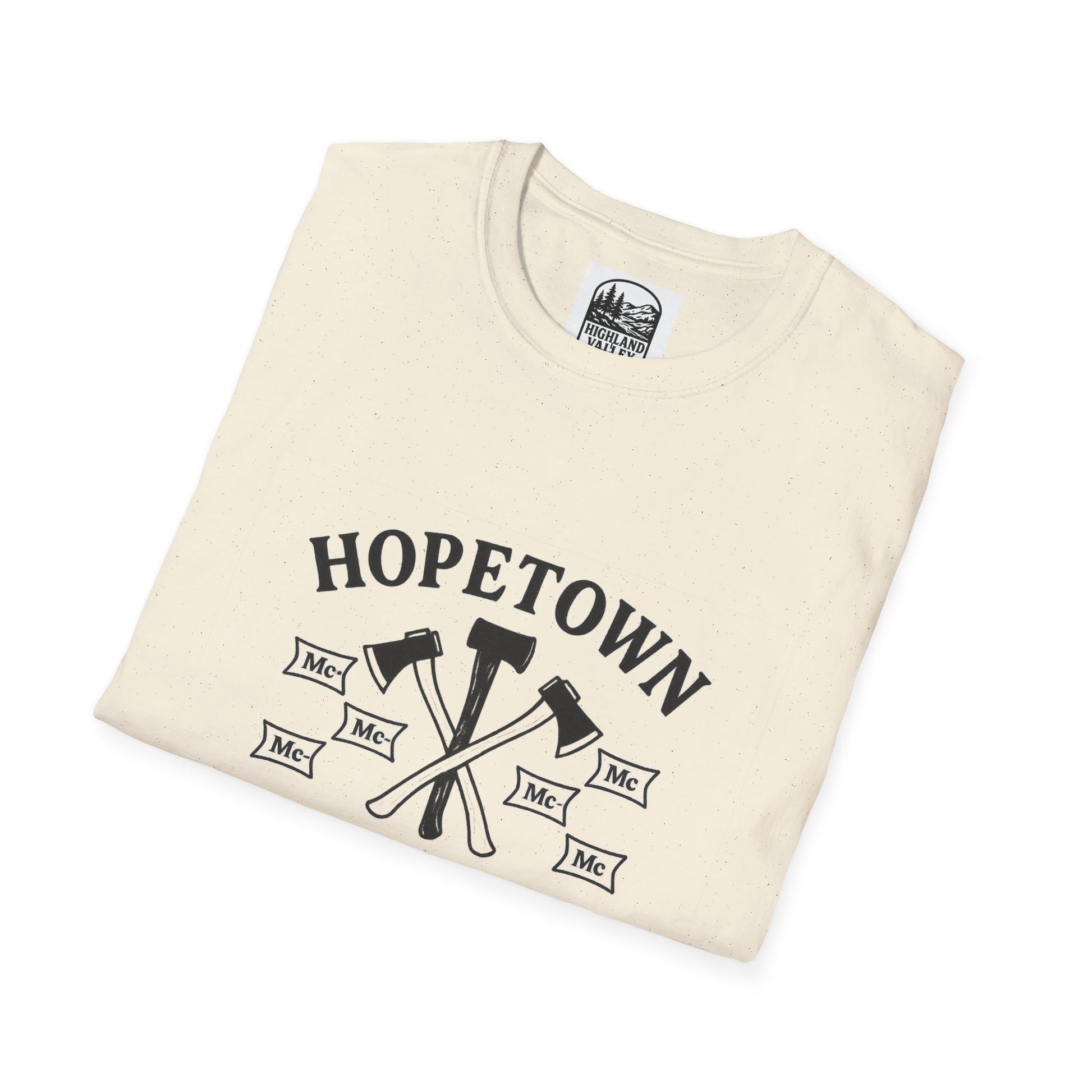 NAMES OF HOPETOWN UNISEX T-SHIRT