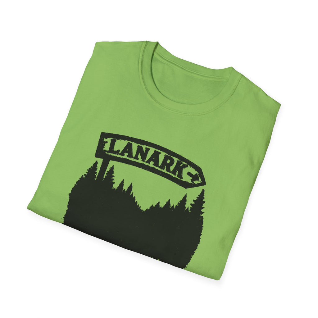 "LANARK 'HEADIN" TO THE VILLAGE" T-SHIRT