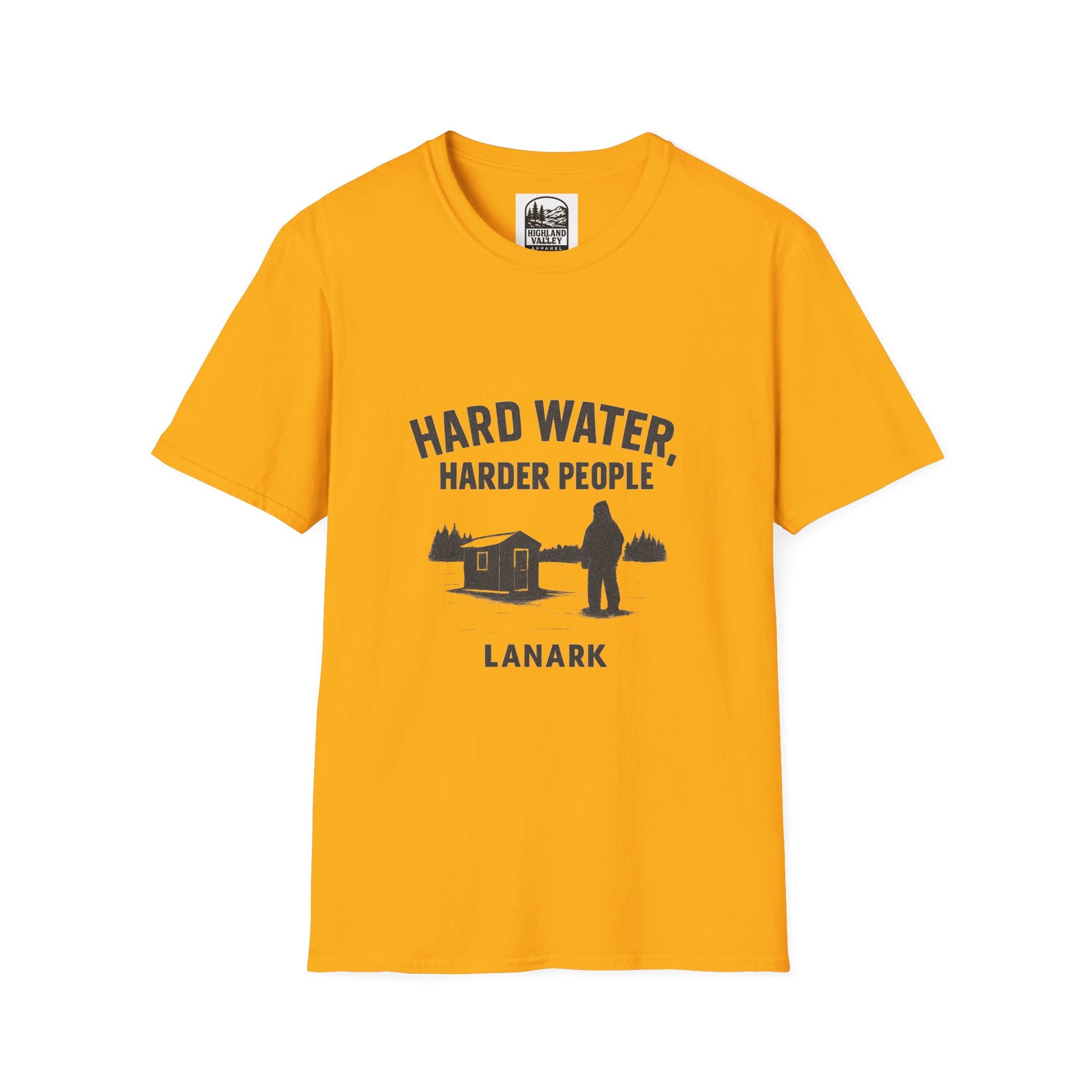 HARD WATER, HARDER PEOPLE UNISEX T-SHIRT