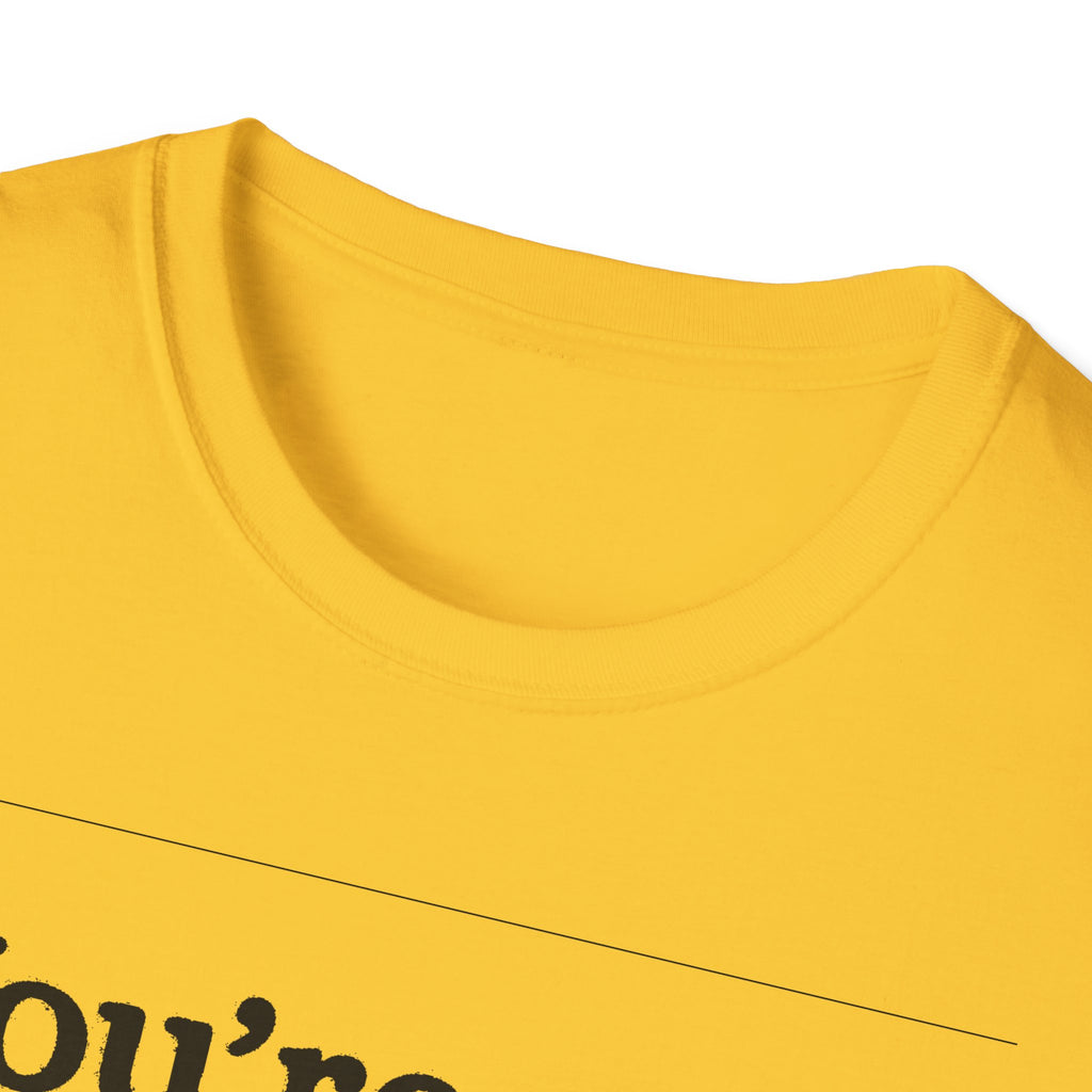 "YOU’RE NOT FROM HERE, ARE YA?" LANARK VILLAGE T-SHIRT