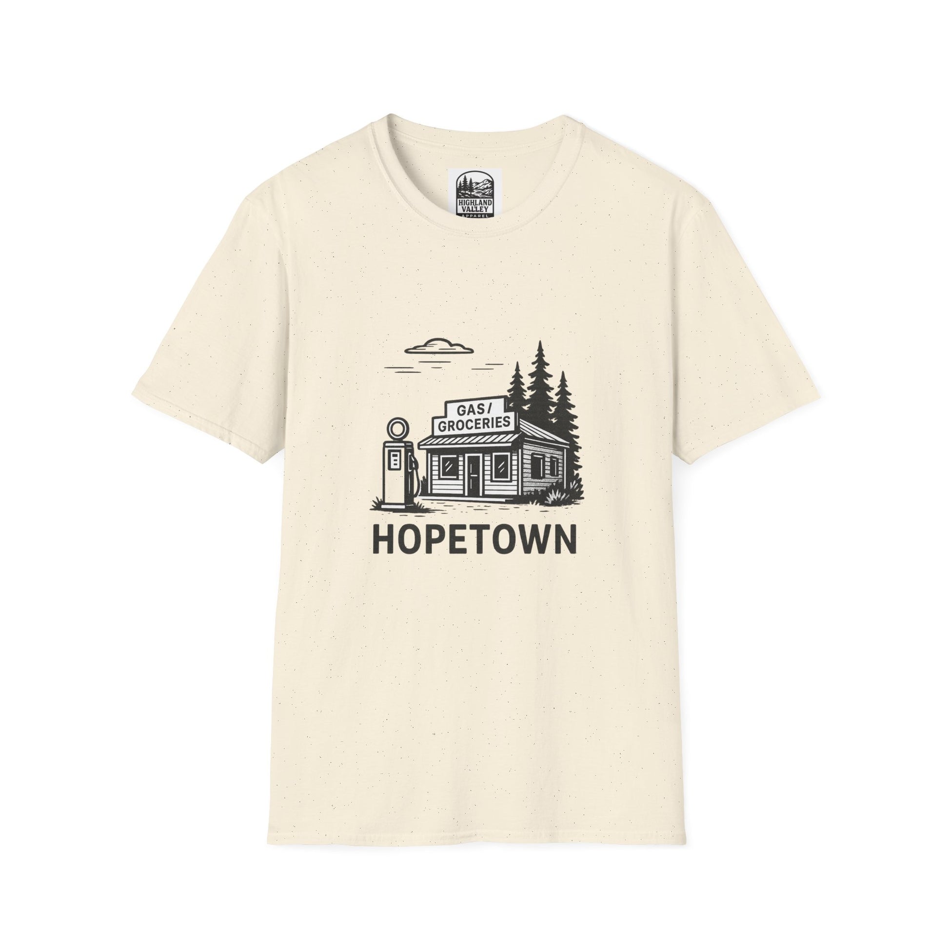 HOPETOWN GAS STATION UNISEX T-SHIRT