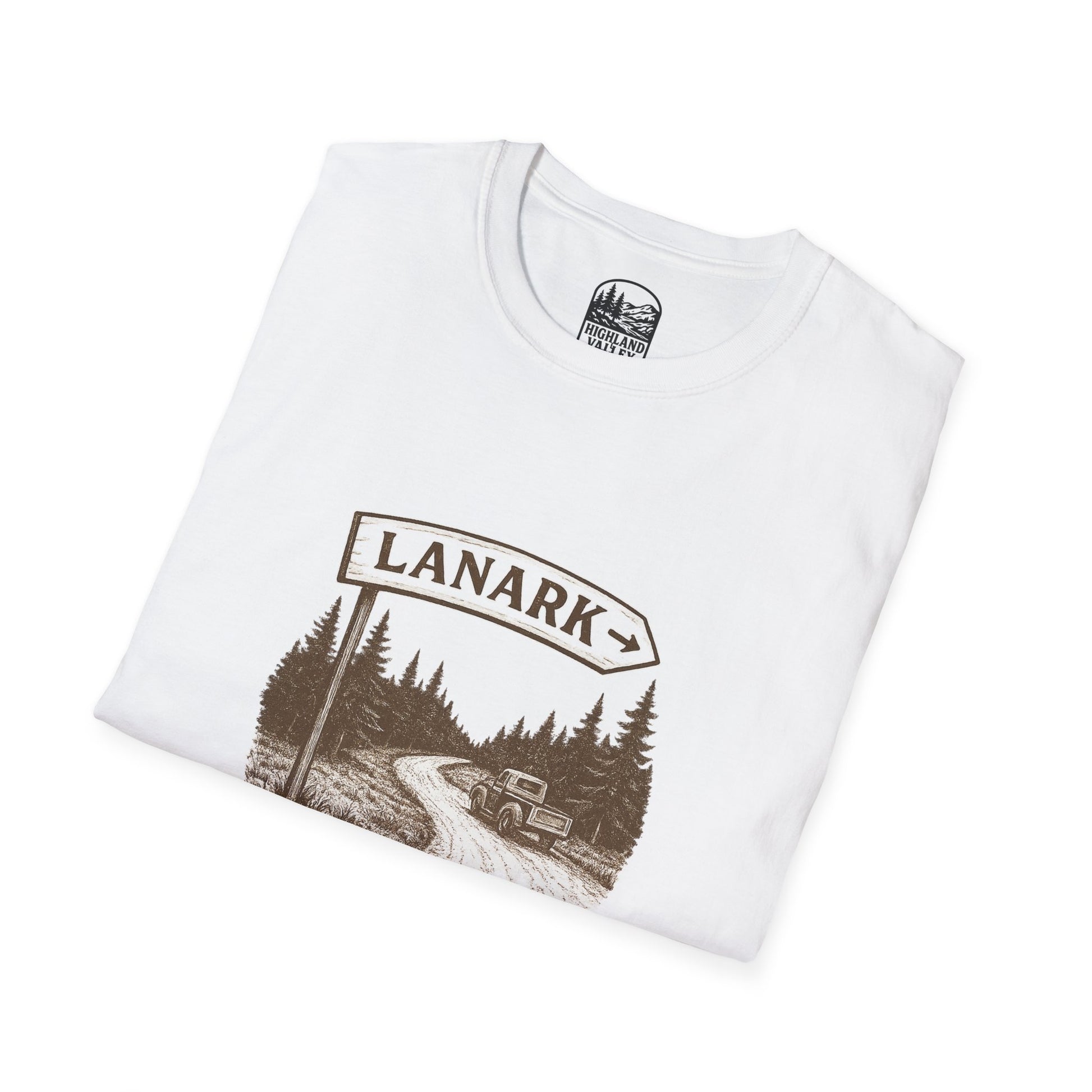 LANARK HEADING TO THE VILLAGE UNISEX T-SHIRT