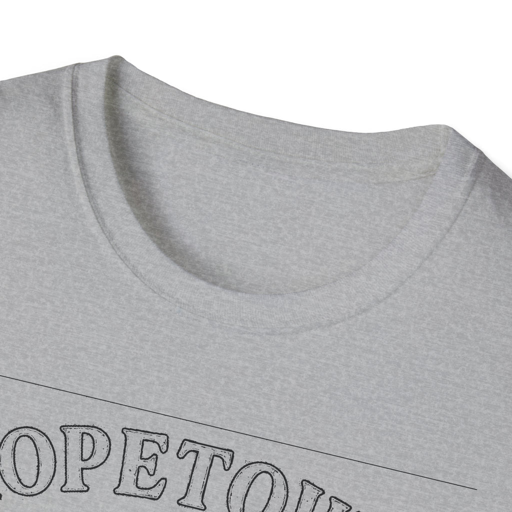 "HOPETOWN 3 LAST NAMES AND 100 OPINIONS" T-SHIRT